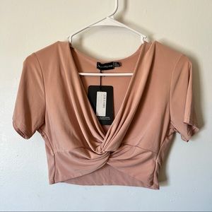 Dusty Rose crop top